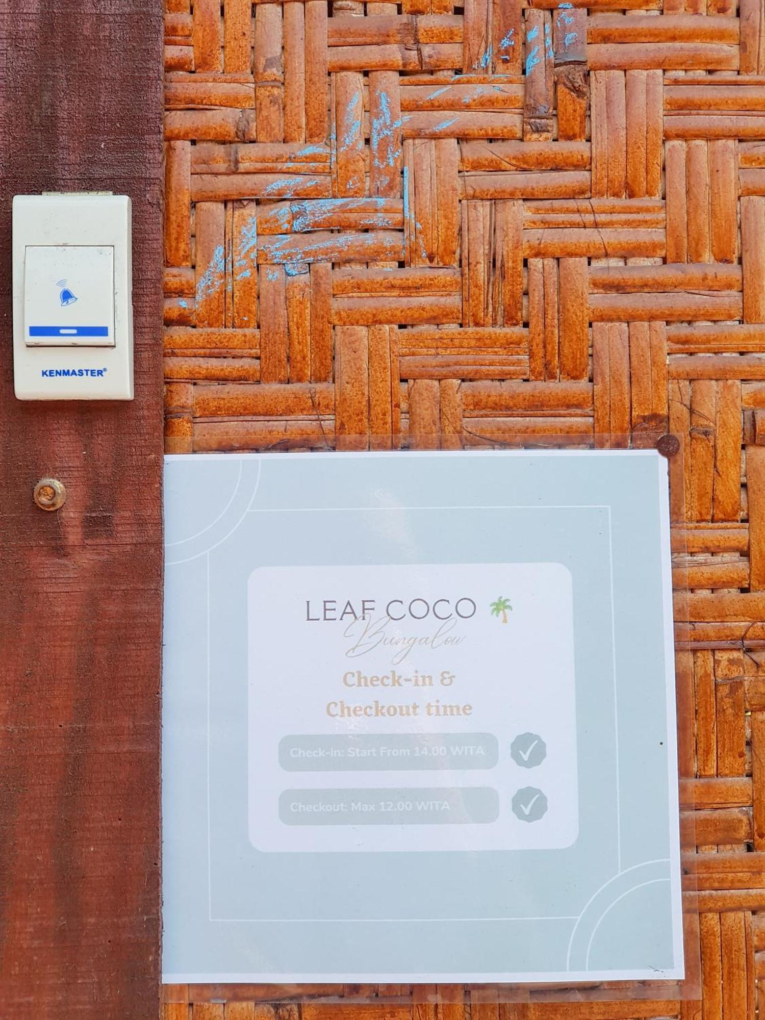 Leaf Coco Bungalow Гілі-Аїр Екстер'єр фото